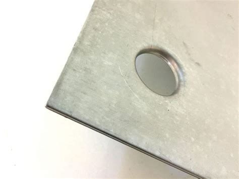 sheet metal extruded tapped holes|extruded hole punching tools.